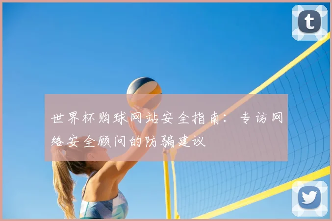 世界杯购球网站安全指南:专访网络安全顾问的防骗建议